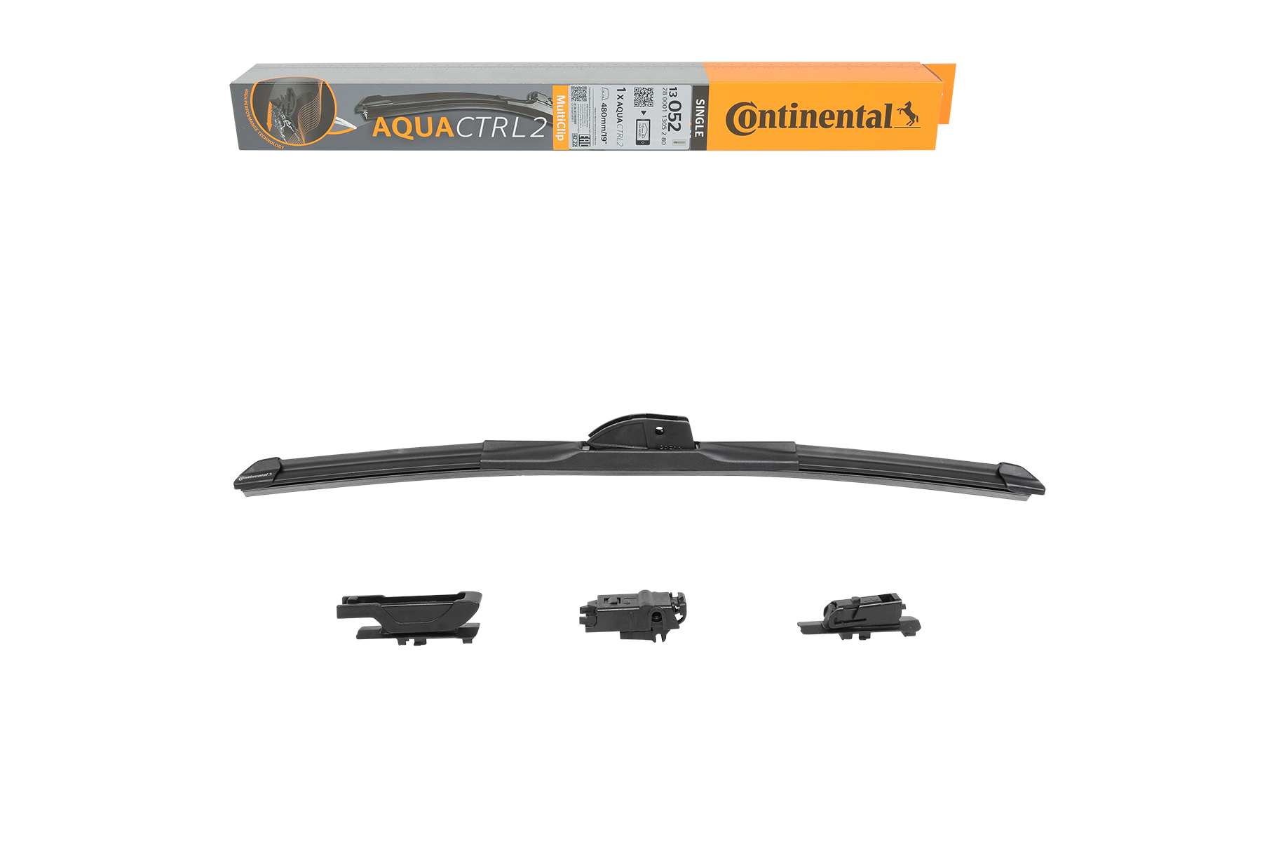Continental 2800011305280: Scheibenwischer AQUACTRL 2 SINGLE vorne, 480mm AQUACTRL2