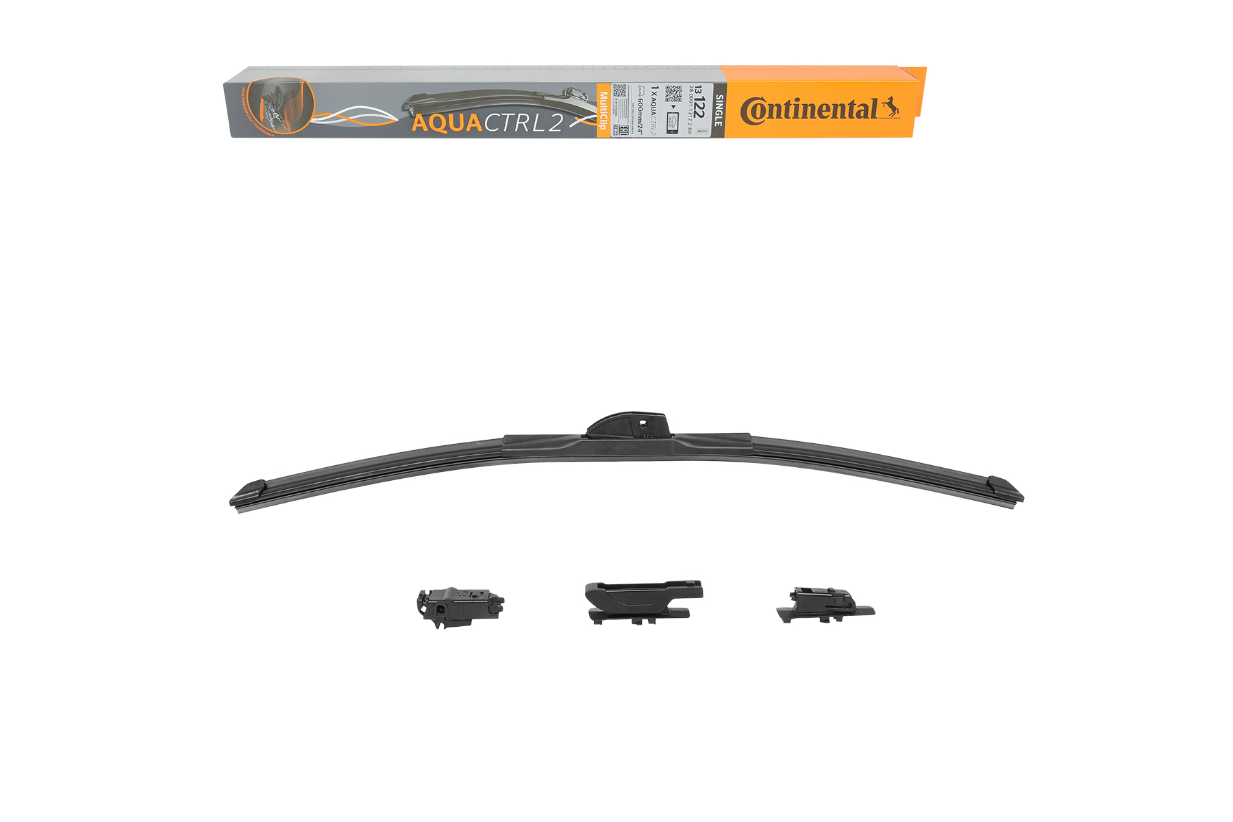 Continental 2800011312280: Scheibenwischer AQUACTRL 2 SINGLE vorne, 600mm AQUACTRL2