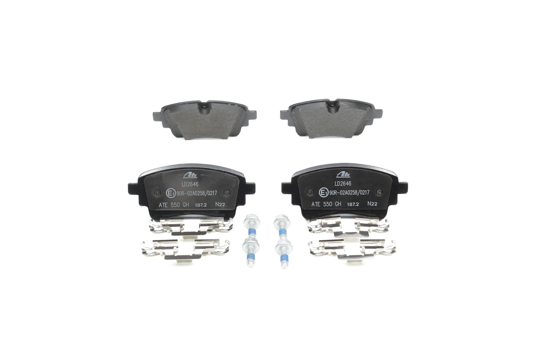 ATE 13.0470-2646.2 Τακάκια φρένων AUDI A6 Sedan (4A2, C8) 163 PS Πετρελαιοκινητήρας/ηλεκτροκινητήρας κόστος