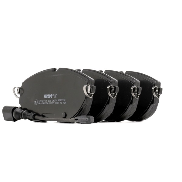 FERODO FDB5338: Plăcuțe de frână PREMIER ECO FRICTION cu acceasorii, cu suruburi etrier