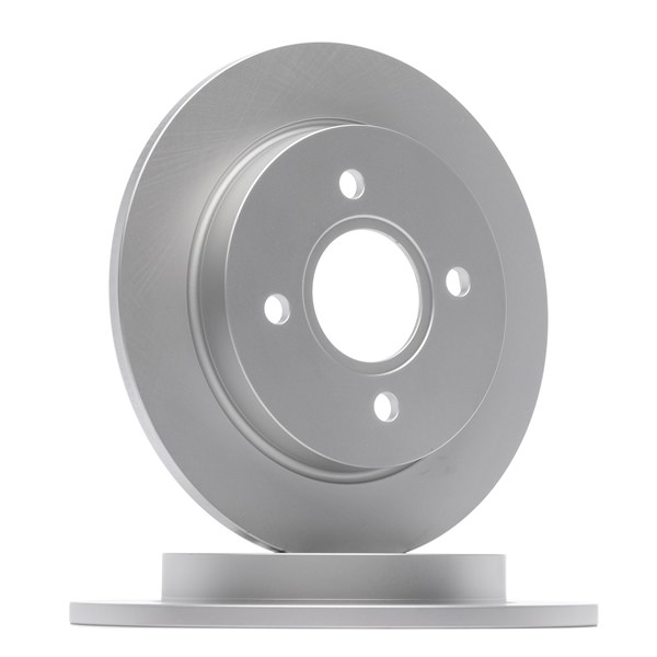 RIDEX PLUS 82B0014P: Brzdový kotouč Zadní náprava, R: 252.7mm, plný, R: 252.7mm, nátěr, bez náboje kola, bez šroubů vozidlového kola