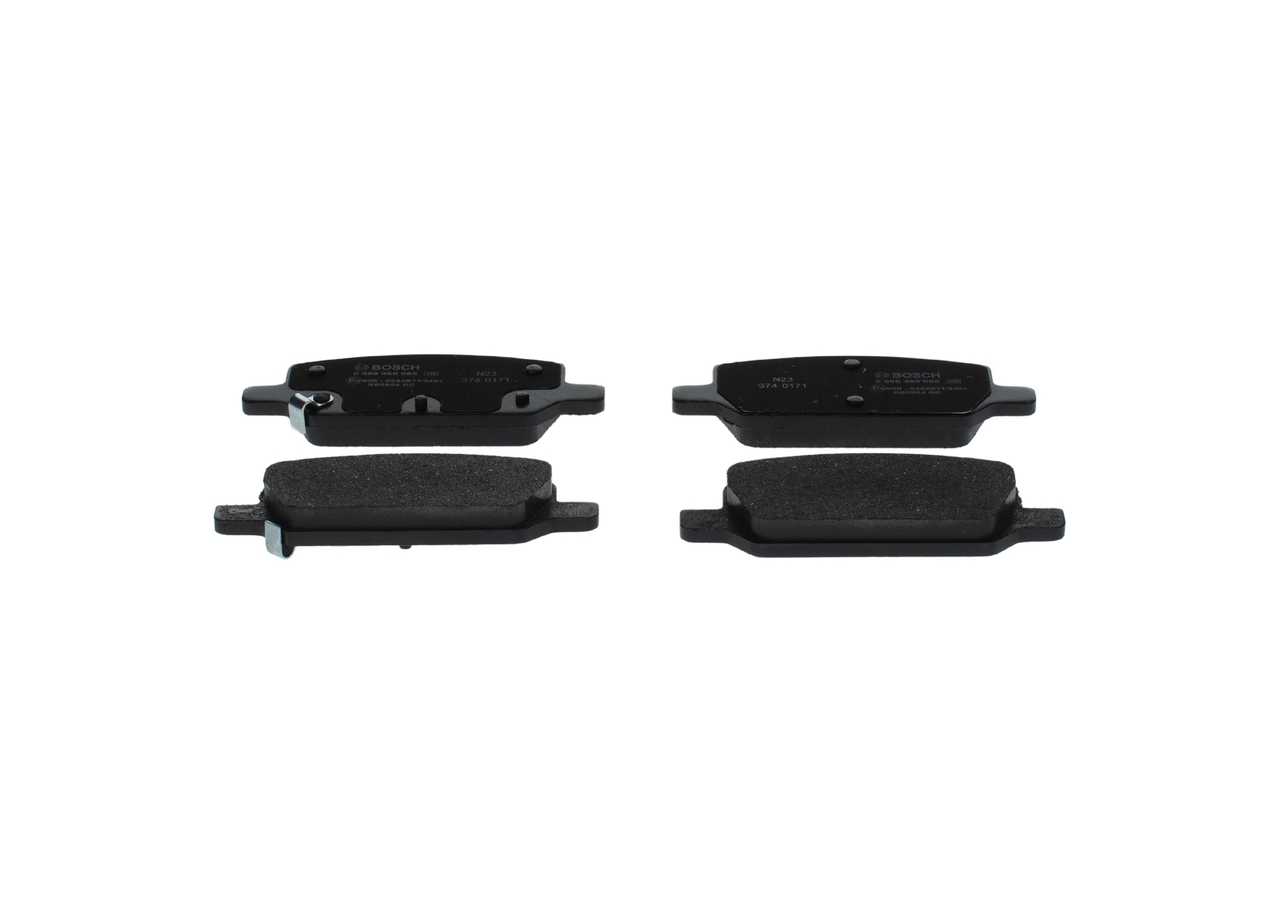 BOSCH 0 986 460 086 Bromsbelägg TESLA Model Y (5YJY) 373 hk Elektricitet kostnad