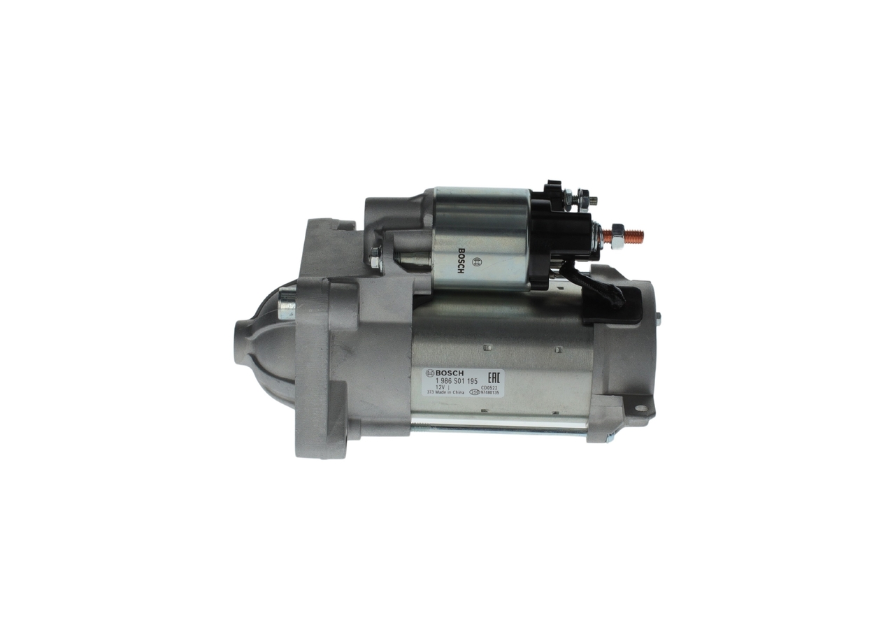 BOSCH 1 986 S01 195 Starteris VOLVO S60 II (134) 214 AG benzinas kaina