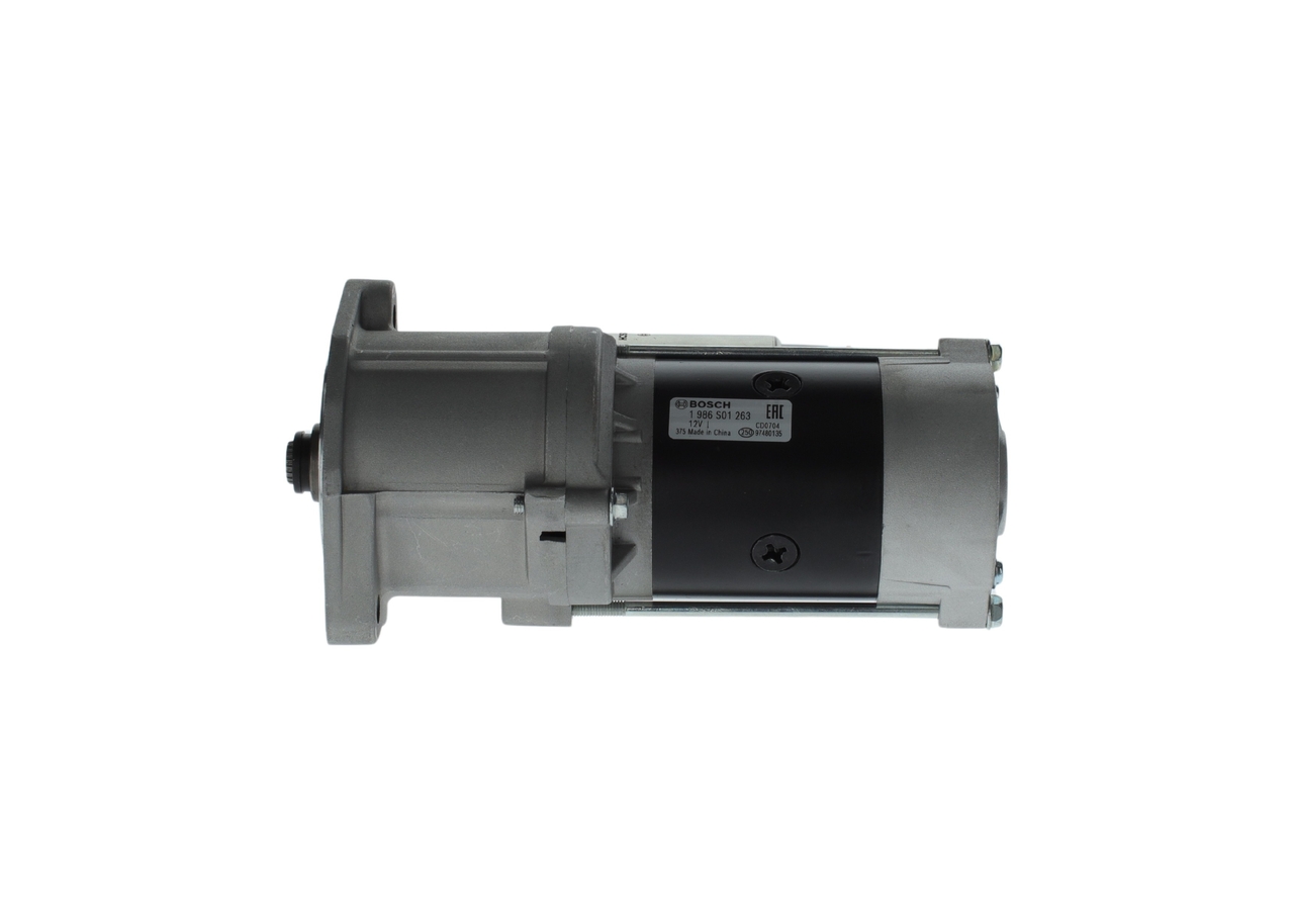 BOSCH 1 986 S01 263 Starter MITSUBISHI PAJERO 2 (V3W, 52W, 54W) 84 HK Diesel hvad koster