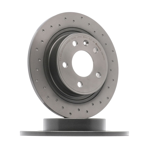 BREMBO 08.B351.1X: Disc de frână XTRA LINE - Xtra Ř: 292mm, plin, perforat, Ř: 292mm, acoperit (cu un strat protector)