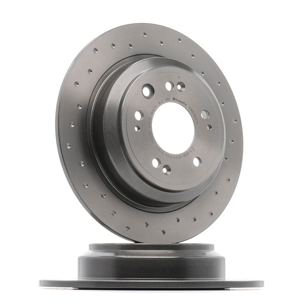 BREMBO 08.B360.1X: Disque de frein XTRA LINE - Xtra Ø: 305mm, plein, perforé, Ø: 305mm, revêtu, avec vis/boulons