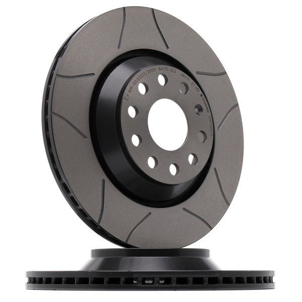 BREMBO 09.A200.75: Féktárcsa XTRA LINE - Max Ø: 310mm, belső hűtésű, hornyolt, Ø: 310mm, bevonatolt, csavarokkal