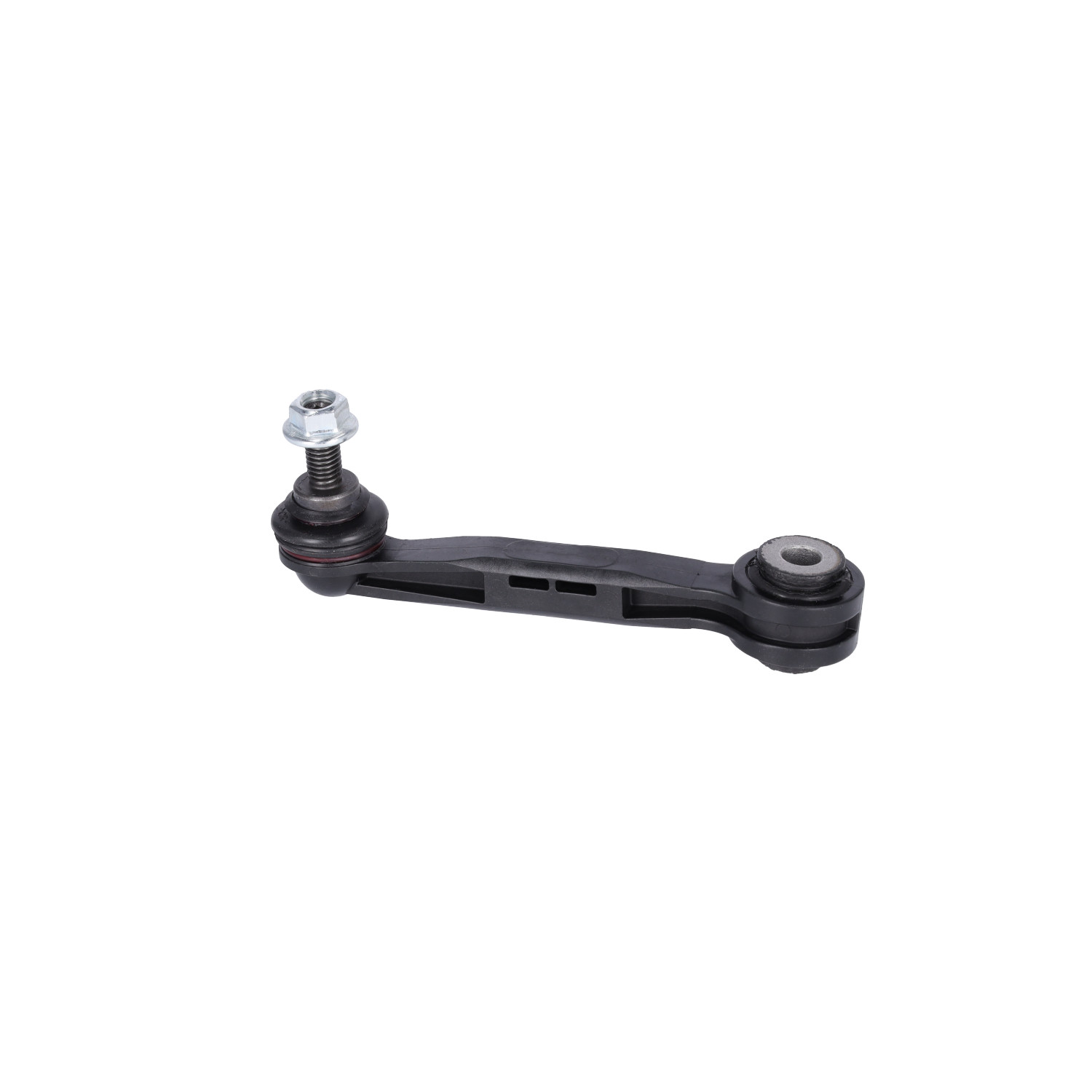 FEBI BILSTEIN 183432: Tyč / Vzpera stabilizátora vlavo na zadnej naprave, vpravo na zanej naprave, 133mm, Plast, s poistnou maticou