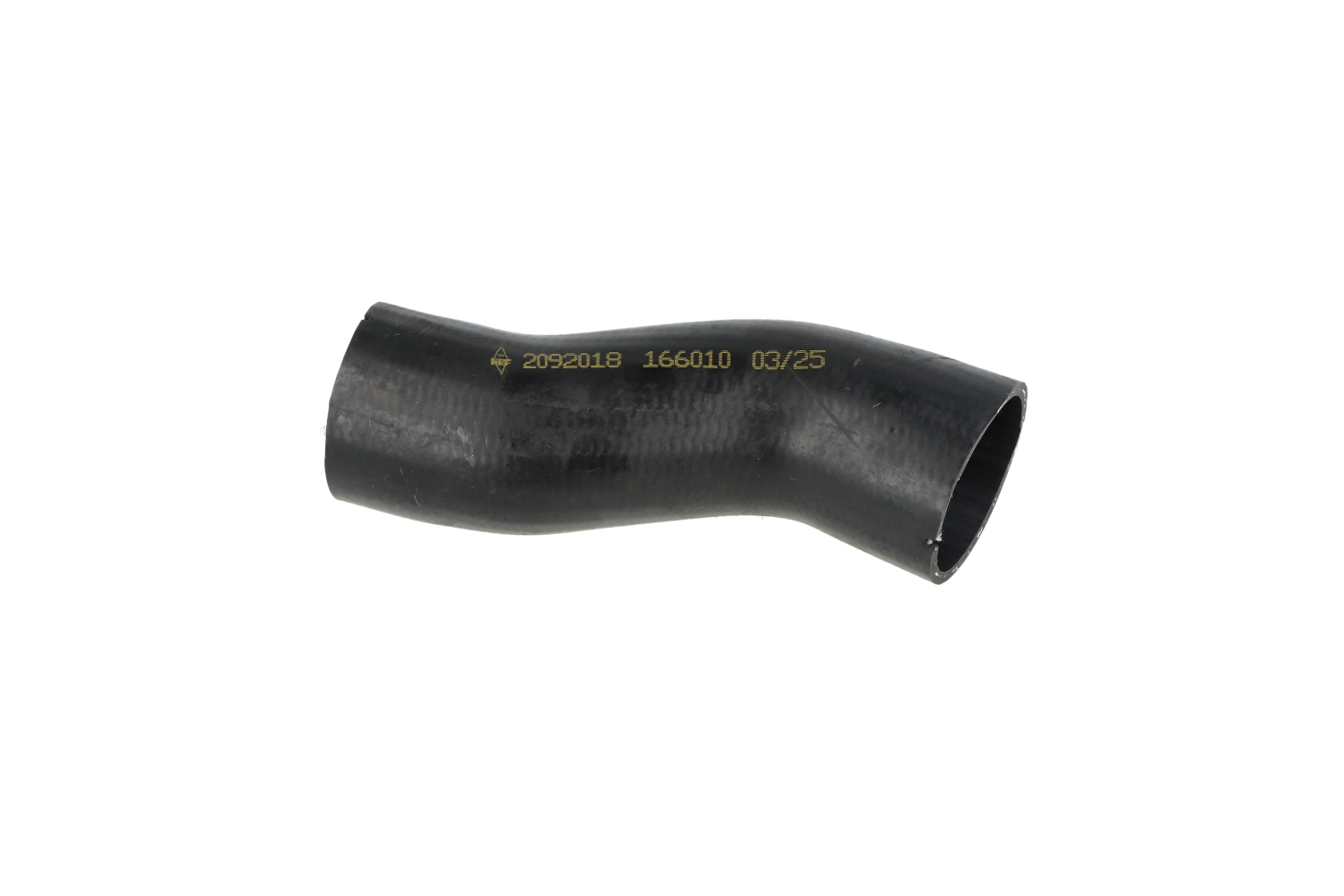 NRF 166010: Laadluchtslang EASY FIT Intercooler, inlaatluchtkoeler, Uitlaat, Met bellen