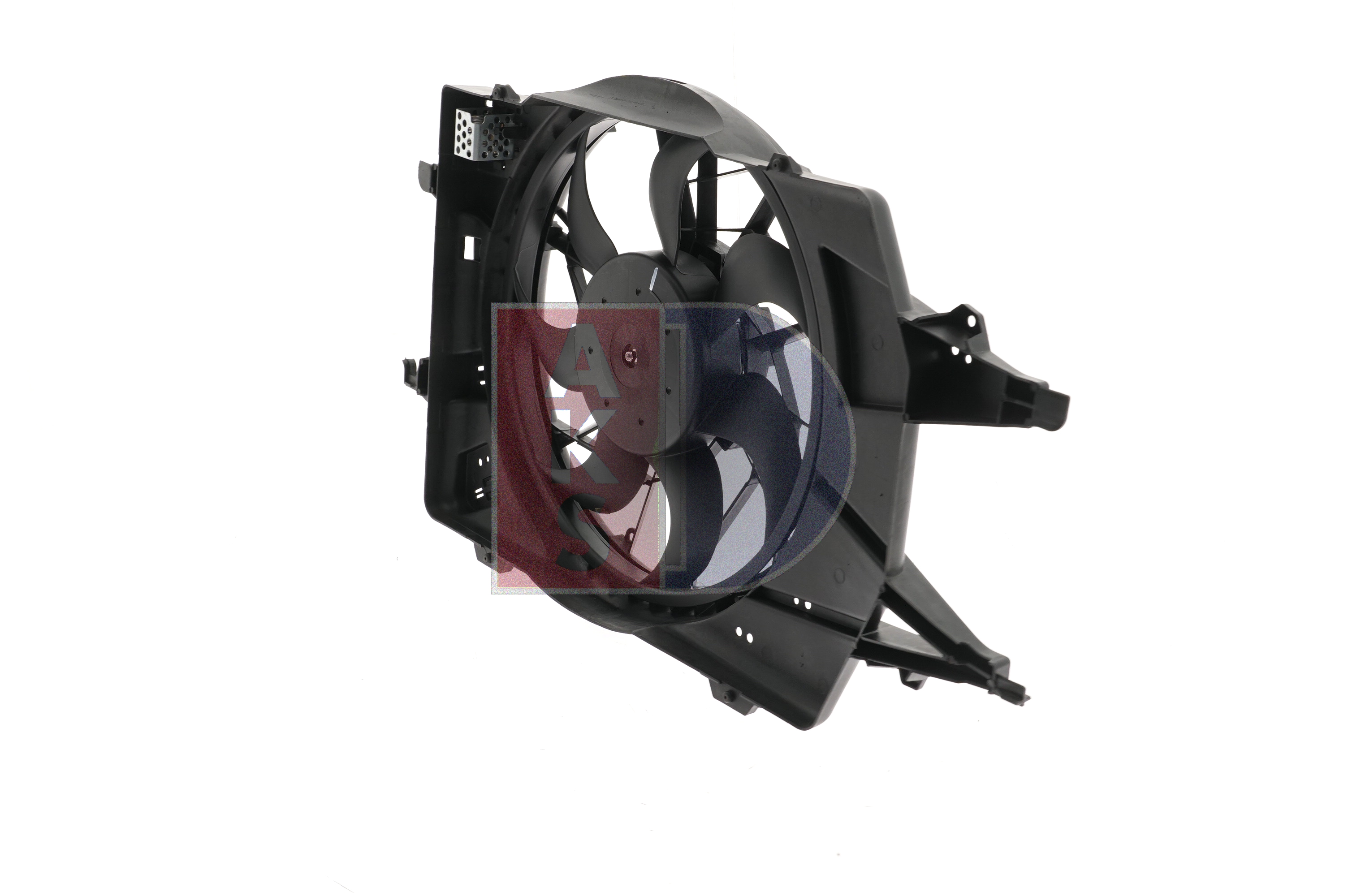 AKS DASIS 098111N: Kühlerlüfter 395mm, mit Kühlerlüfterrahmen (Zarge)