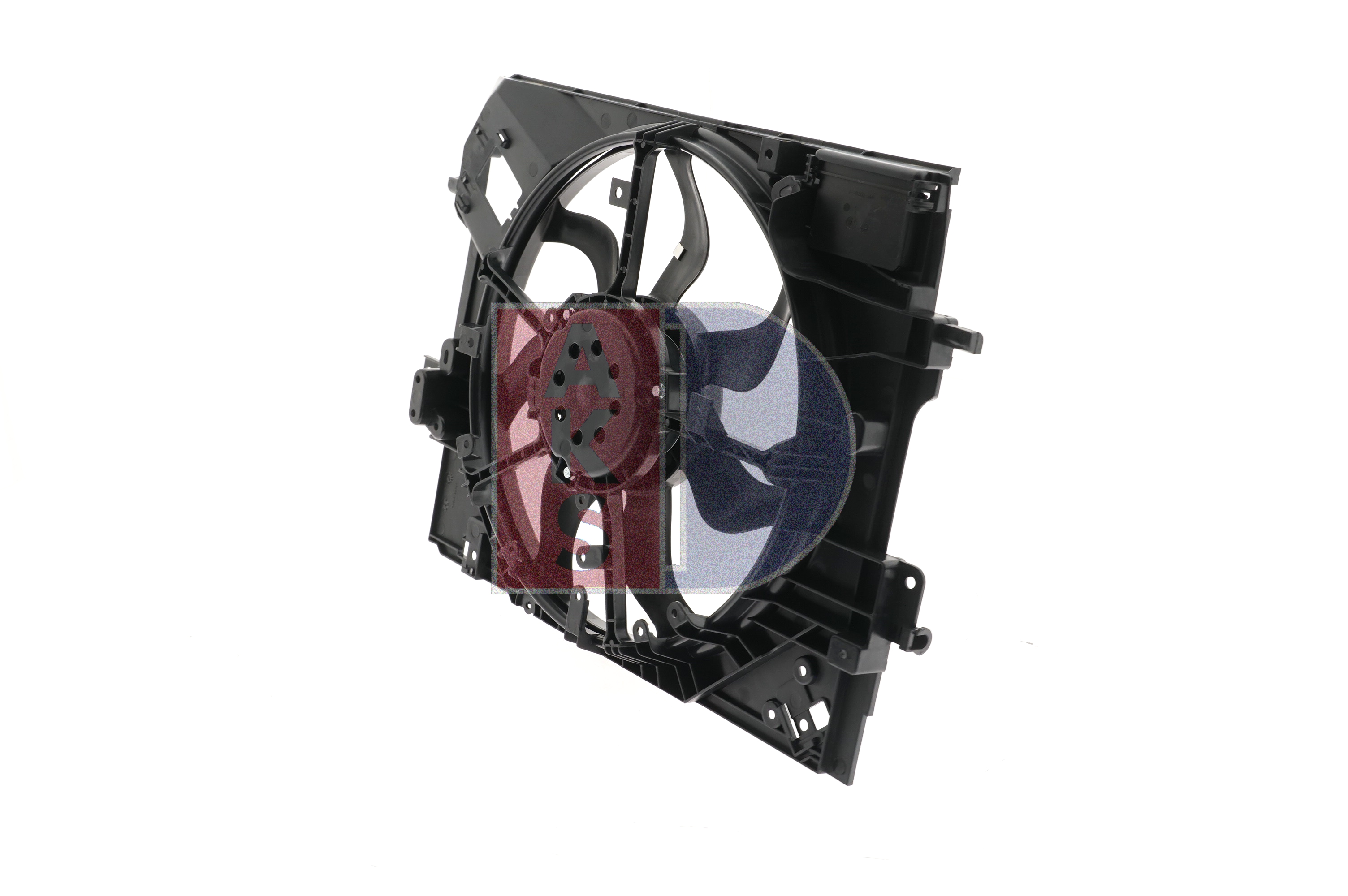 AKS DASIS 188119N: Ventilator, radiator 400mm, cu rama aerisire radiator