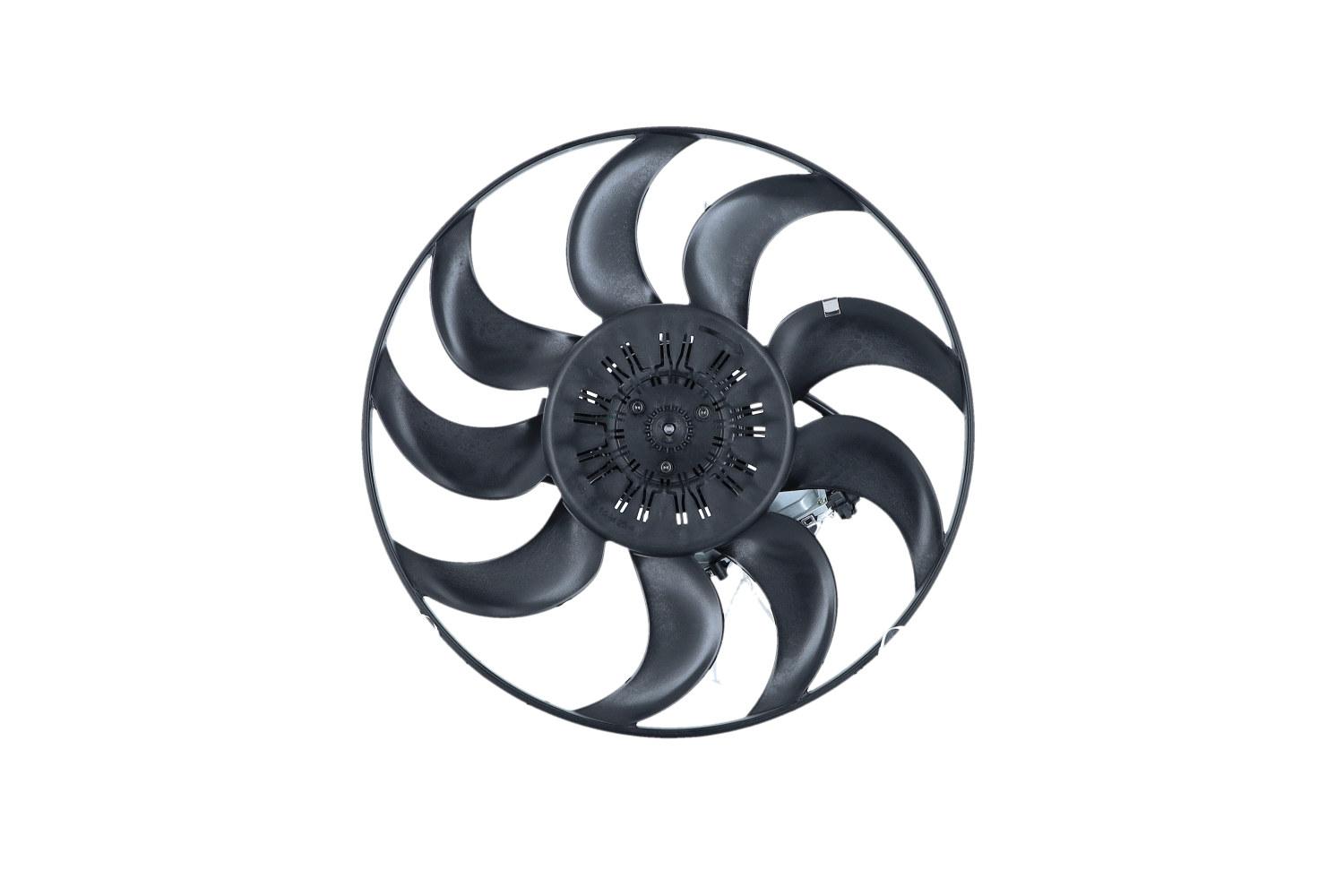 NRF 470108: Ventilator, radiator 420mm, fara rama aerisire radiator, cu dispozitiv de schimbare