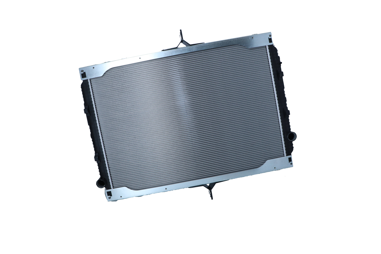 NRF 539564X: Chłodnica, układ chłodzenia silnika Aluminium, z ramą