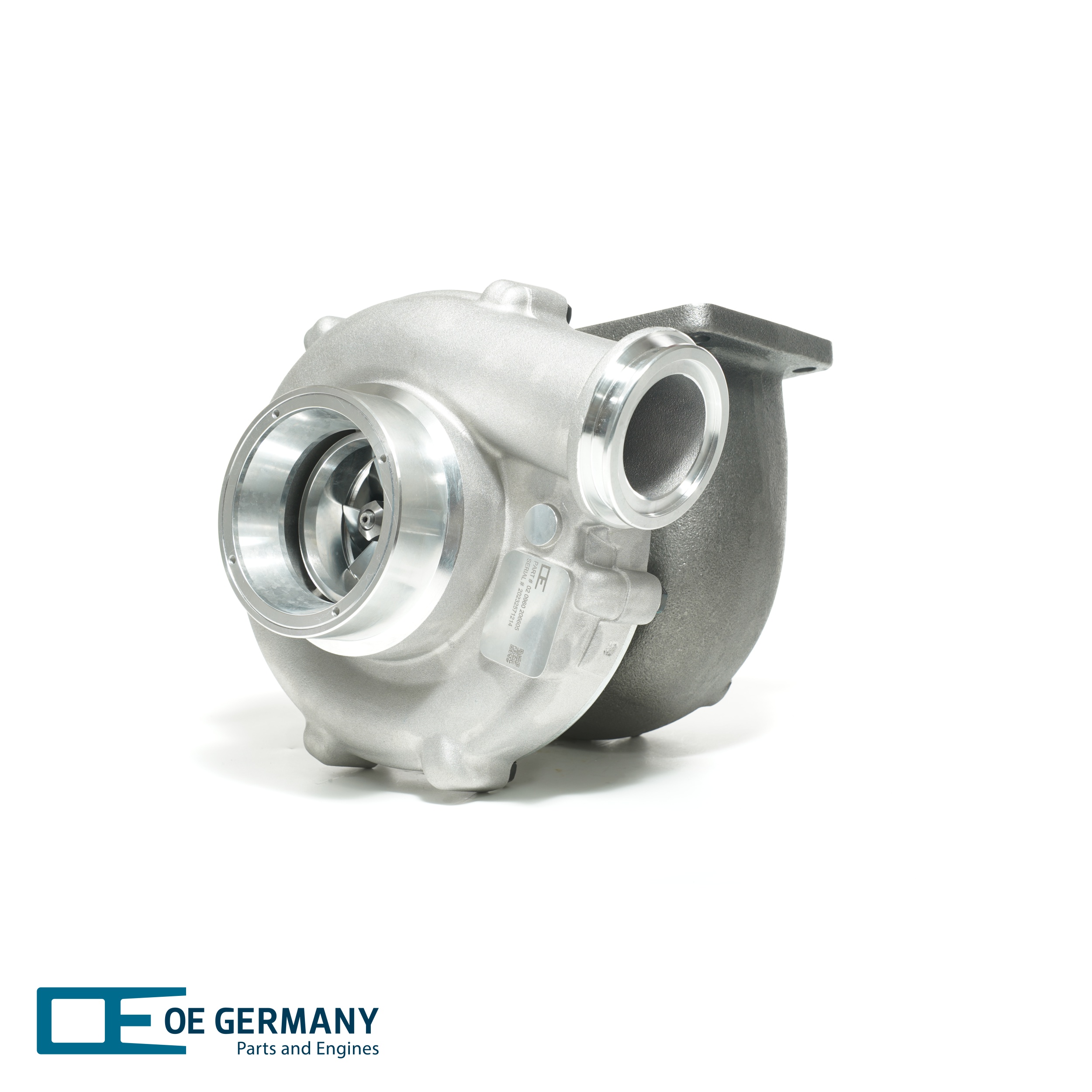 OE Germany 02 0960 206605: Turbolader inkl. Dichtungssatz