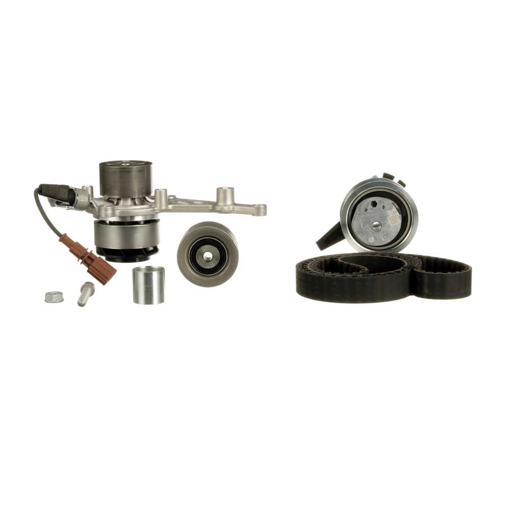 GATES KP15695XS-1: Kit cinghia distribuzione, pompa acqua PowerGrip™ con pompa acqua, con contatto d'arresto integrato, Pompa acqua inseribile