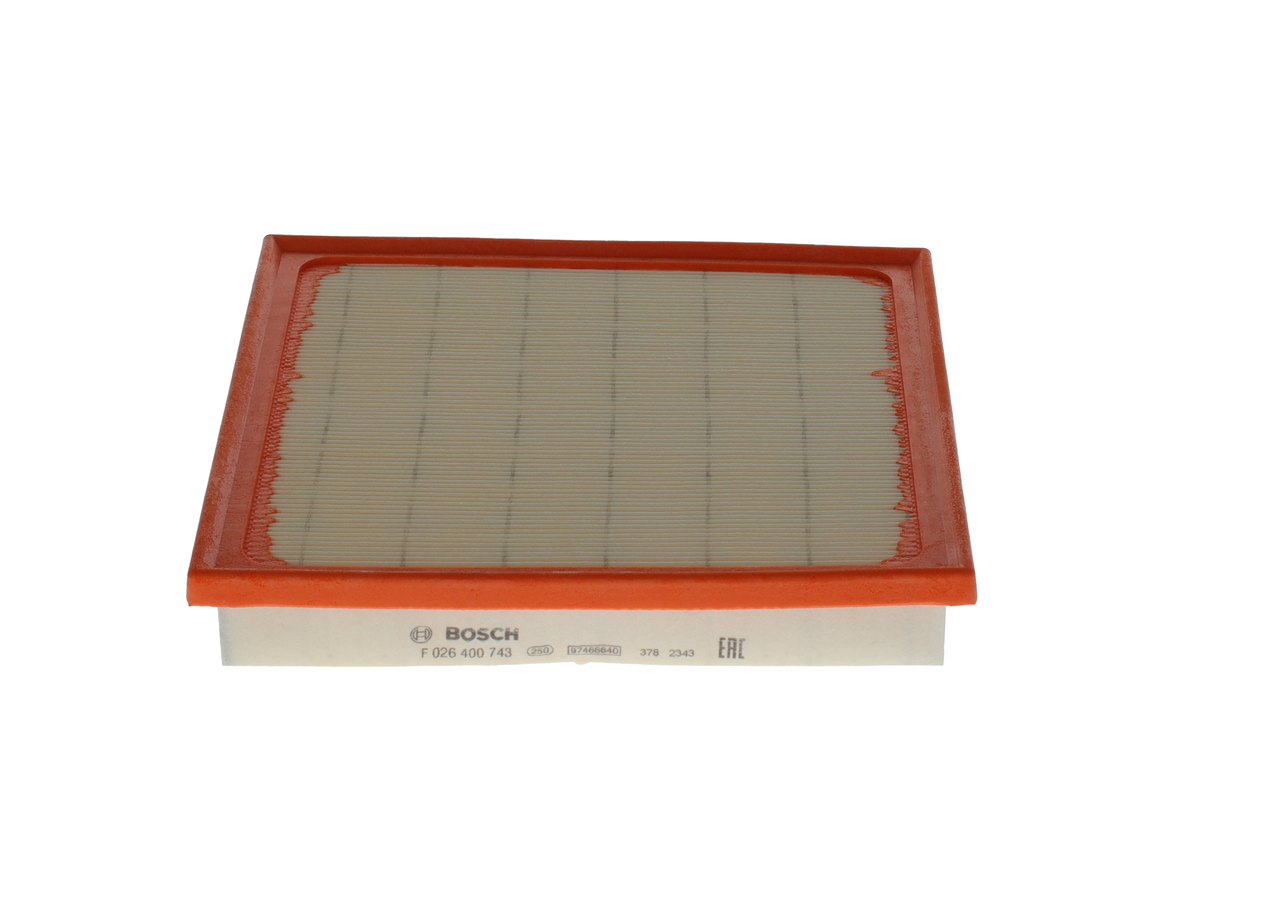 BOSCH F 026 400 743 Luftfilter SUBARU Evoltis SUV 260 PS Benzin Kosten
