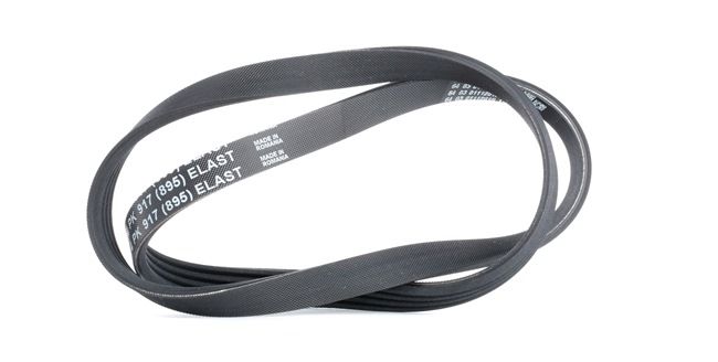 CONTITECH 4PK917 ELAST: Curea transmisie cu caneluri 917mm, Numar nervuri: 4, Pt. montaj necesita scula speciala