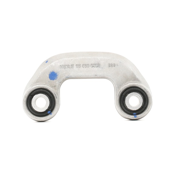 MEYLE 116 060 0007: Biellette de barre stabilisatrice Essieu avant gauche, 90mm, Aluminium, ORIGINAL Quality