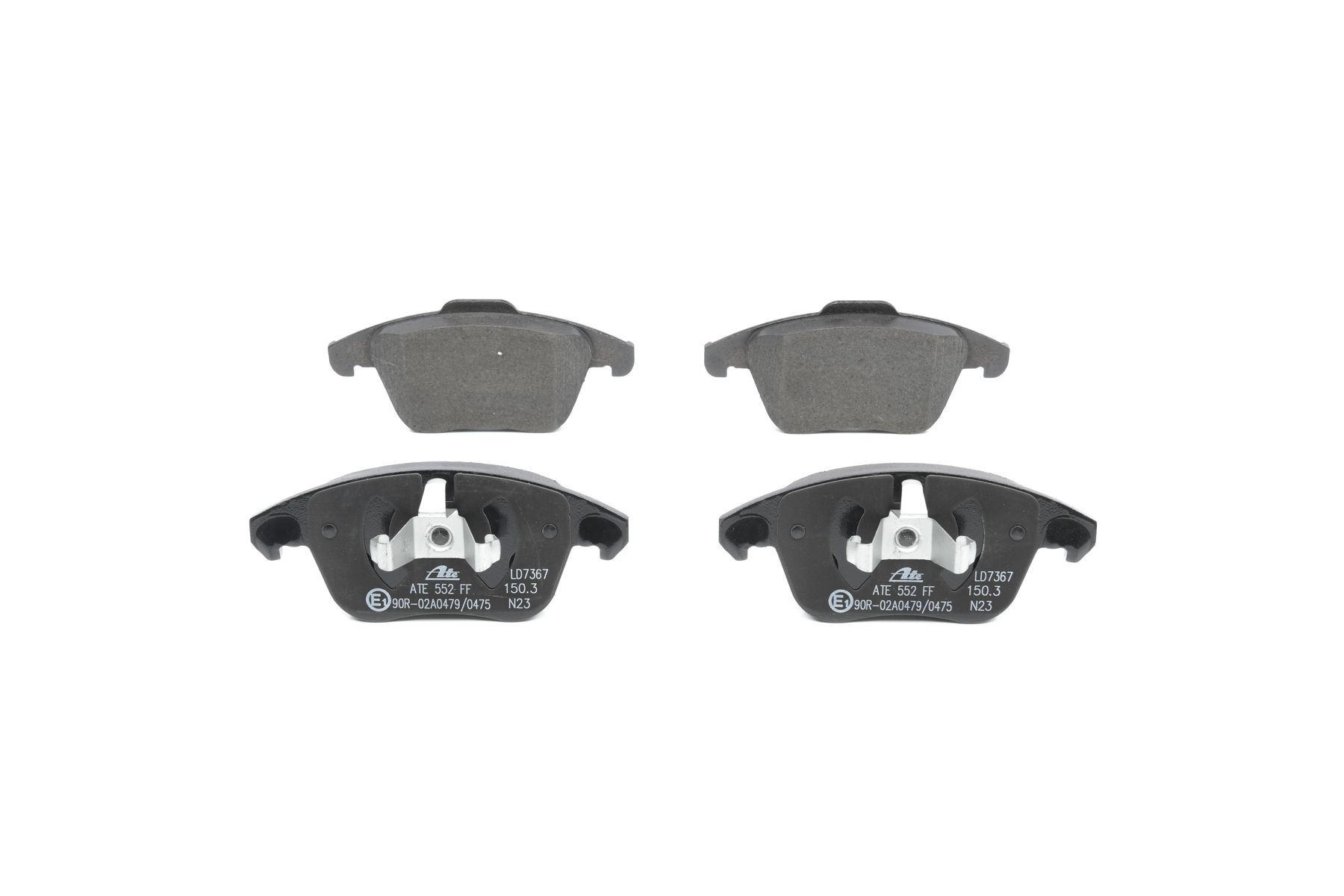 ATE 13.0470-7367.2 Remblokken VAUXHALL Corsa Mk5 (F) 136 Pk Elektro kosten