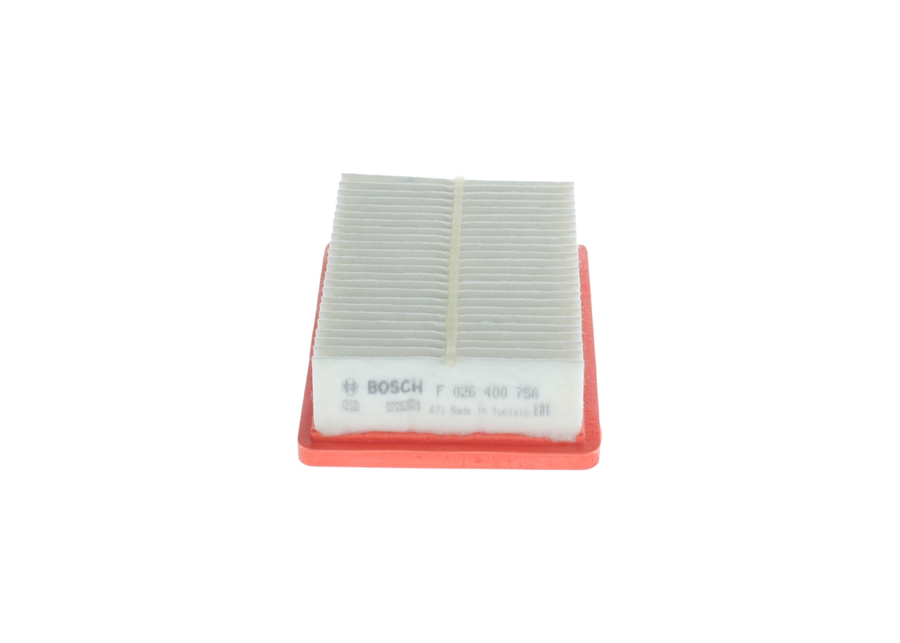 BOSCH F 026 400 756 Luftfilter MITSUBISHI ASX II 91 PS Benzin/Autogas (LPG) Kosten