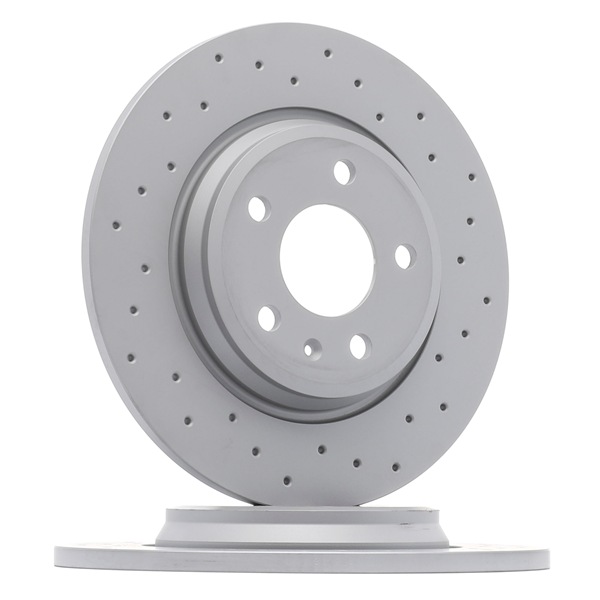 ZIMMERMANN 100.3379.52: Piduriketas SPORT Z Ø: 300mm, täis, perforeeritud, Ø: 300mm, kaetud