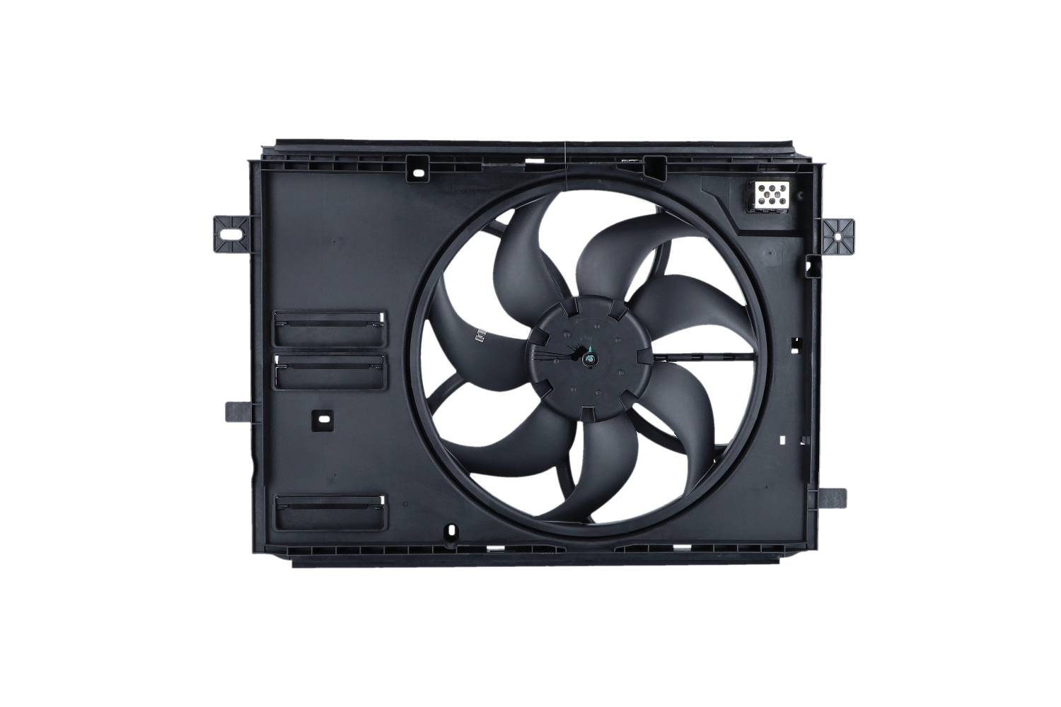 NRF 470142: Ventilator, radiator cu rama aerisire radiator