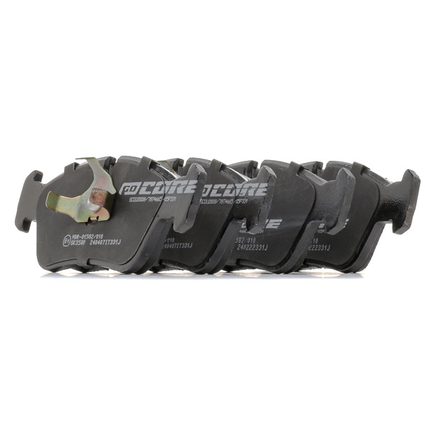 goCORE GCD020008: Plăcuțe de frână punte fata, cu clema piston, cu tabla anti scartait