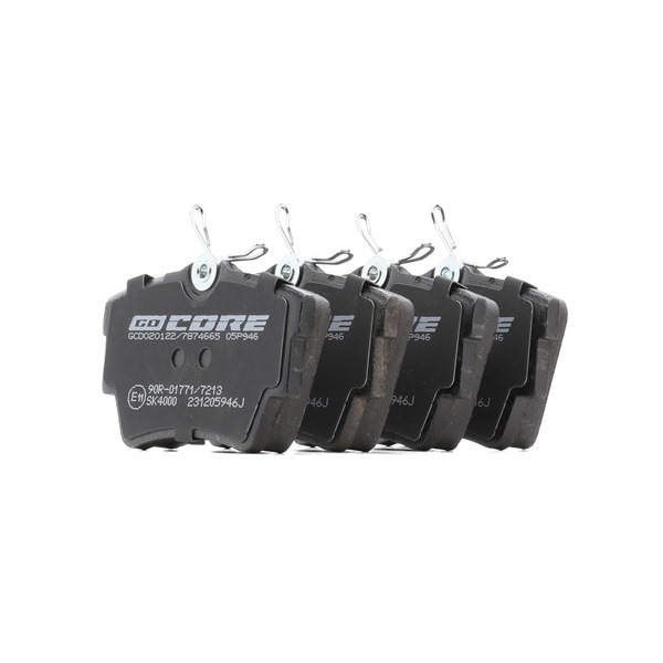 goCORE GCD020122 Remblokken FIAT TALENTO Bus (296_) 120 Pk Diesel kosten