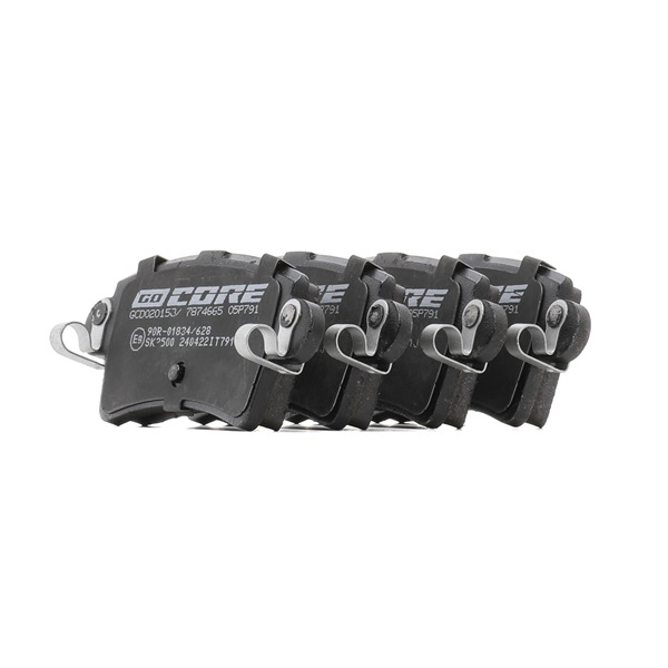 goCORE GCD020158 Remblokken VAUXHALL Movano Mk1 (A) Combi (X70) 80 Pk Diesel kosten