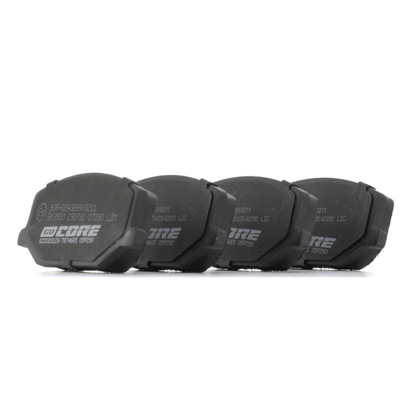 goCORE GCD020228 Bremsbeläge SUZUKI JIMNY (FJ) 64 PS Benzin Kosten