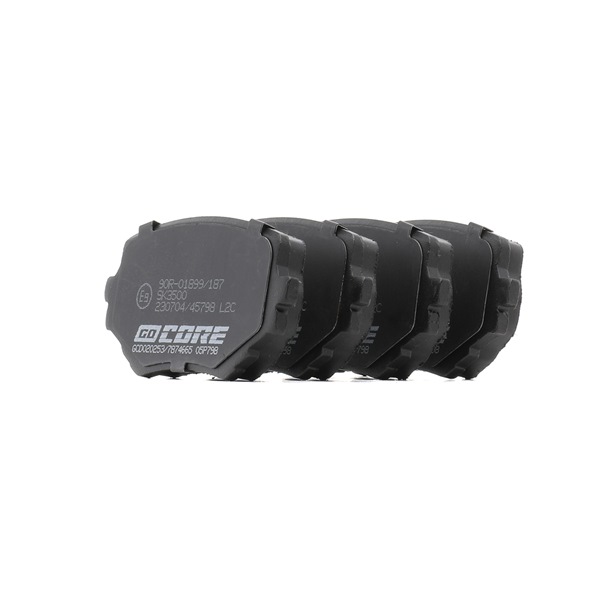 goCORE GCD020253 Remblokken SUZUKI Vitara SUV (ET, TA, TD) 71 Pk Diesel kosten