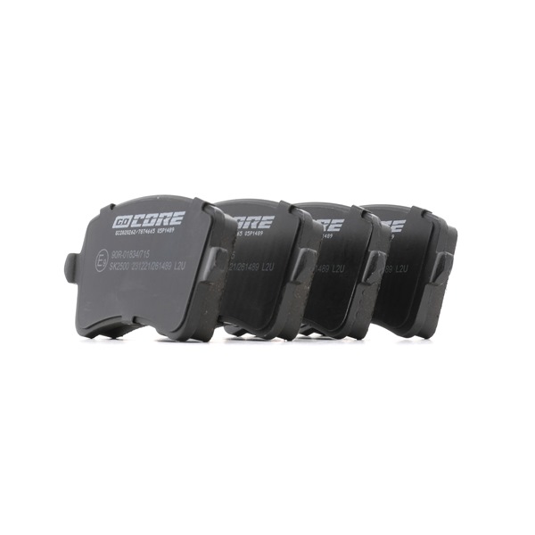 goCORE GCD020262 Bremsbeläge AUDI A4 Limousine (8K2, B8) 220 PS Benzin/Ethanol Kosten