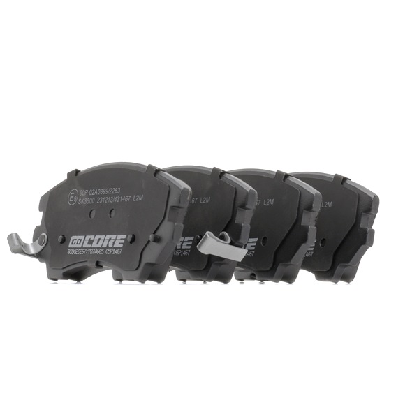 goCORE GCD020267 Remblokken CHEVROLET Camaro VI Coupe 340 Pk Benzine kosten