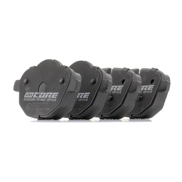 goCORE GCD020286 Bremsbeläge BMW X3 (F25) 182 PS Diesel Kosten