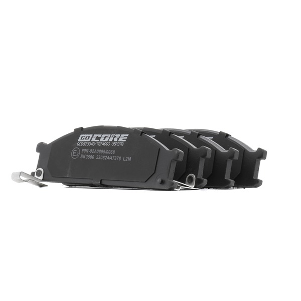 goCORE GCD020348: Bromsbelägg