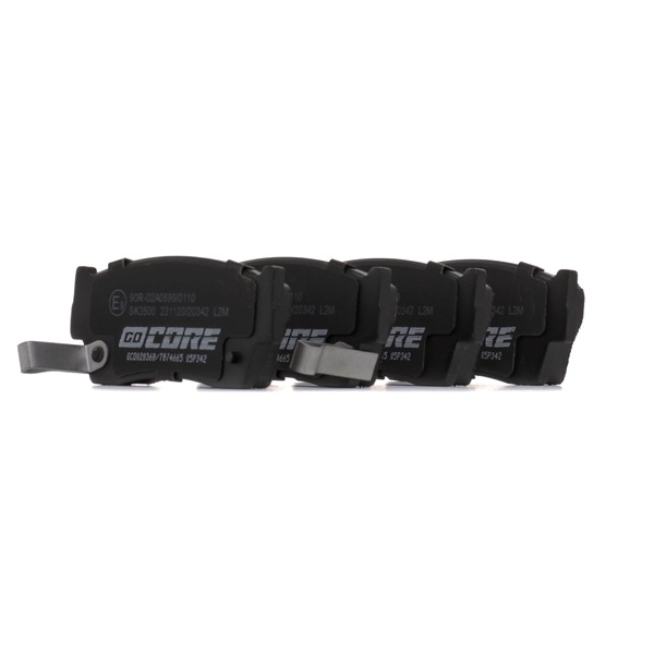 goCORE GCD020368 Remblokken SUZUKI Grand Vitara 1 SUV (FT, HT) 86 Pk Diesel kosten