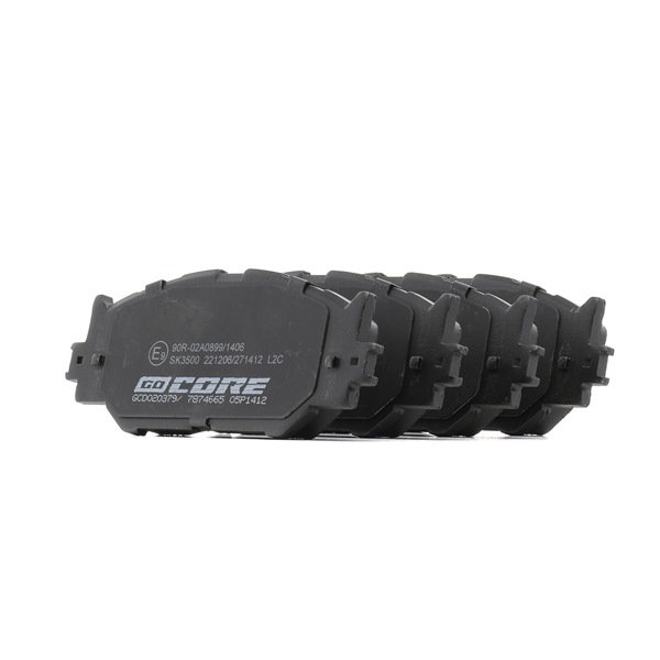 goCORE GCD020379 Plaquettes de frein LEXUS IS 2 (GSE2, ALE2, USE2) 150 CV Diesel coût