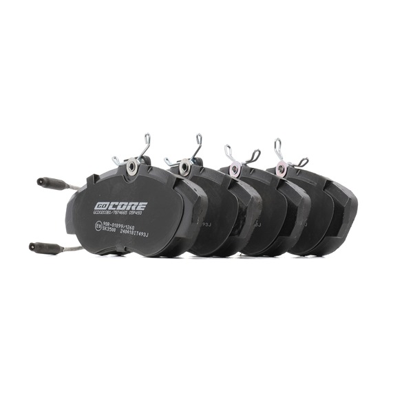 goCORE GCD020381: Plaquettes de frein