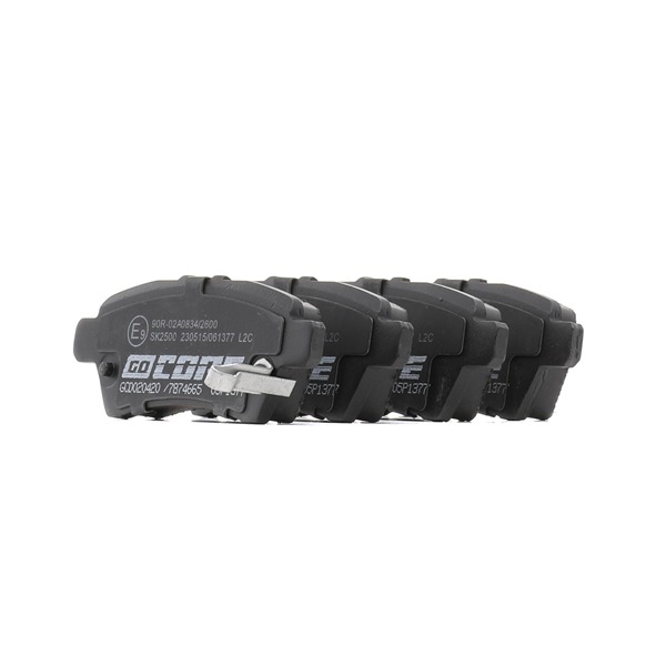 goCORE GCD020420 Bremsbeläge NISSAN Pathfinder 3 (R51) 231 PS Diesel Kosten