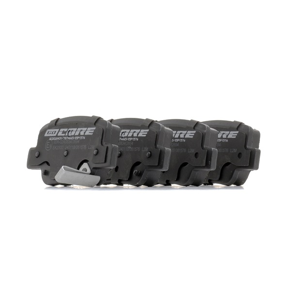 goCORE GCD020431 Bremsbeläge TOYOTA Verso (_R2_) 129 PS Benzin Kosten
