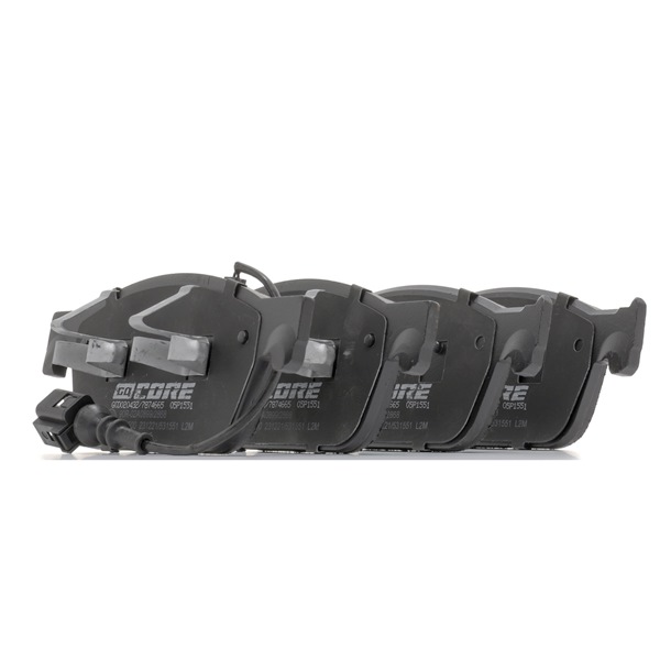 goCORE GCD020432 Plaquettes de frein VOLKSWAGEN Transporter 5 (7HA, 7HH, 7EA, 7EH) 231 CV Essence coût