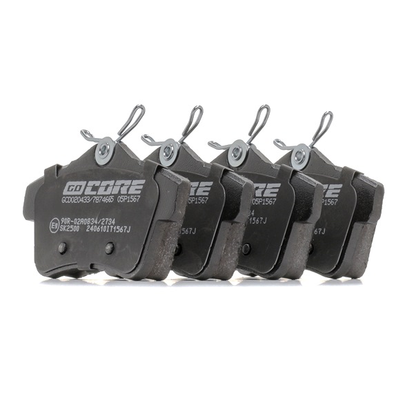 goCORE GCD020433 Remblokken DS DS 5 Hatchback 163 Pk Benzine kosten