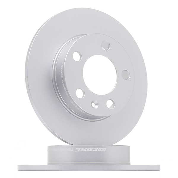 goCORE GCH20007: Disque de frein Essieu arrière, Ø: 232mm, plein, Fonte, Ø: 232mm, revêtu, sans vis/boulons