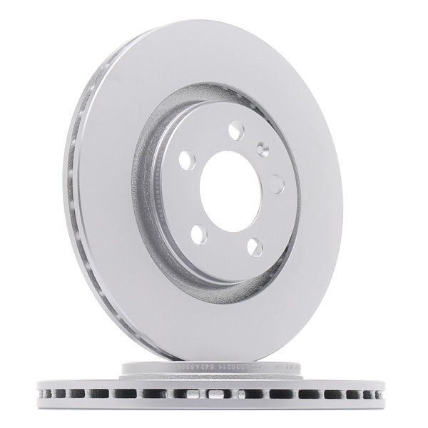 goCORE GCH20179: Bremsscheibe Ø: 279,8mm, Belüftet, Ø: 279,8mm, beschichtet, mit Schrauben
