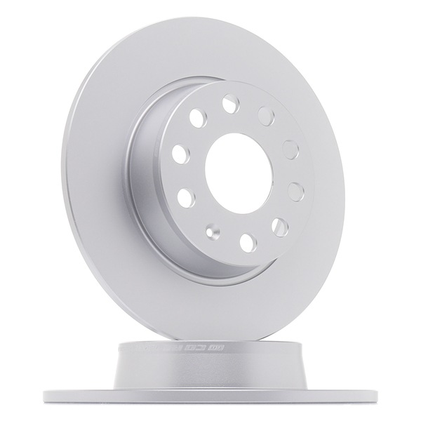 goCORE GCH20314: Bremžu diski Aizmugurējais tilts, Ø: 271,8mm, pilnīgi, Pelēkais čuguns, Ø: 271,8mm, pārklāts, ar skrūvēm