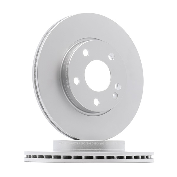 goCORE GCH20315: Bremsscheibe Ø: 276mm, Belüftet, Ø: 276mm, beschichtet, mit Schrauben