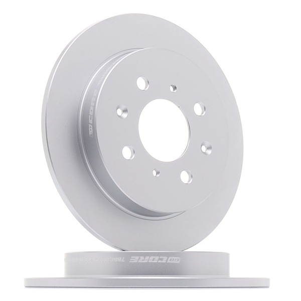 goCORE GCH20425: Bremsscheibe Ø: 239mm, voll, Ø: 239mm, ohne Radnabe, ohne Radlager, ohne Radbefestigungsbolzen