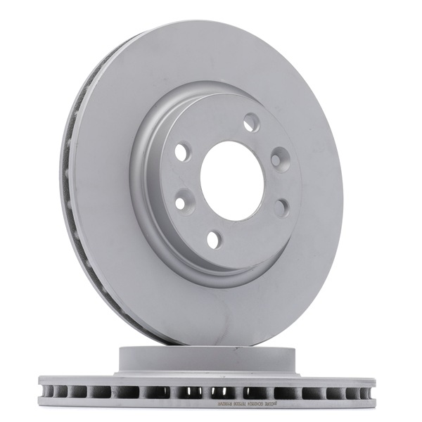 goCORE GCH20524: Disc de frână punte fata, Ř: 258mm, ventilat interior, Ř: 258mm, acoperit (cu un strat protector), fara butuc roata, fara rulment roata, fara suruburi de fixare roata