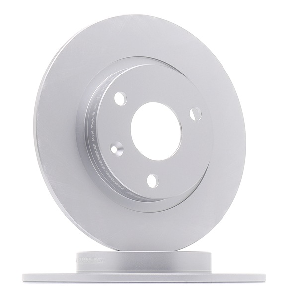 goCORE GCH20551: Disco de freno Ø: 238mm, macizo, Ø: 238mm, barnizado, con tornillos
