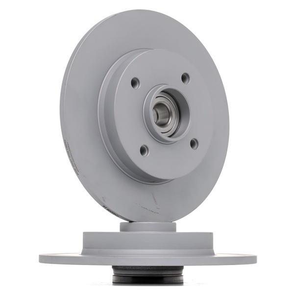 goCORE GCH20577: Disco de freno Ø: 248,8mm, macizo, Ø: 248,8mm, con tuerca del eje, revestido, con anillo sensor magnético incorporado, con cojinete rueda, sin perno de sujeción de rueda, con buje de rueda